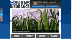 Desktop Screenshot of burnsinsagency.com